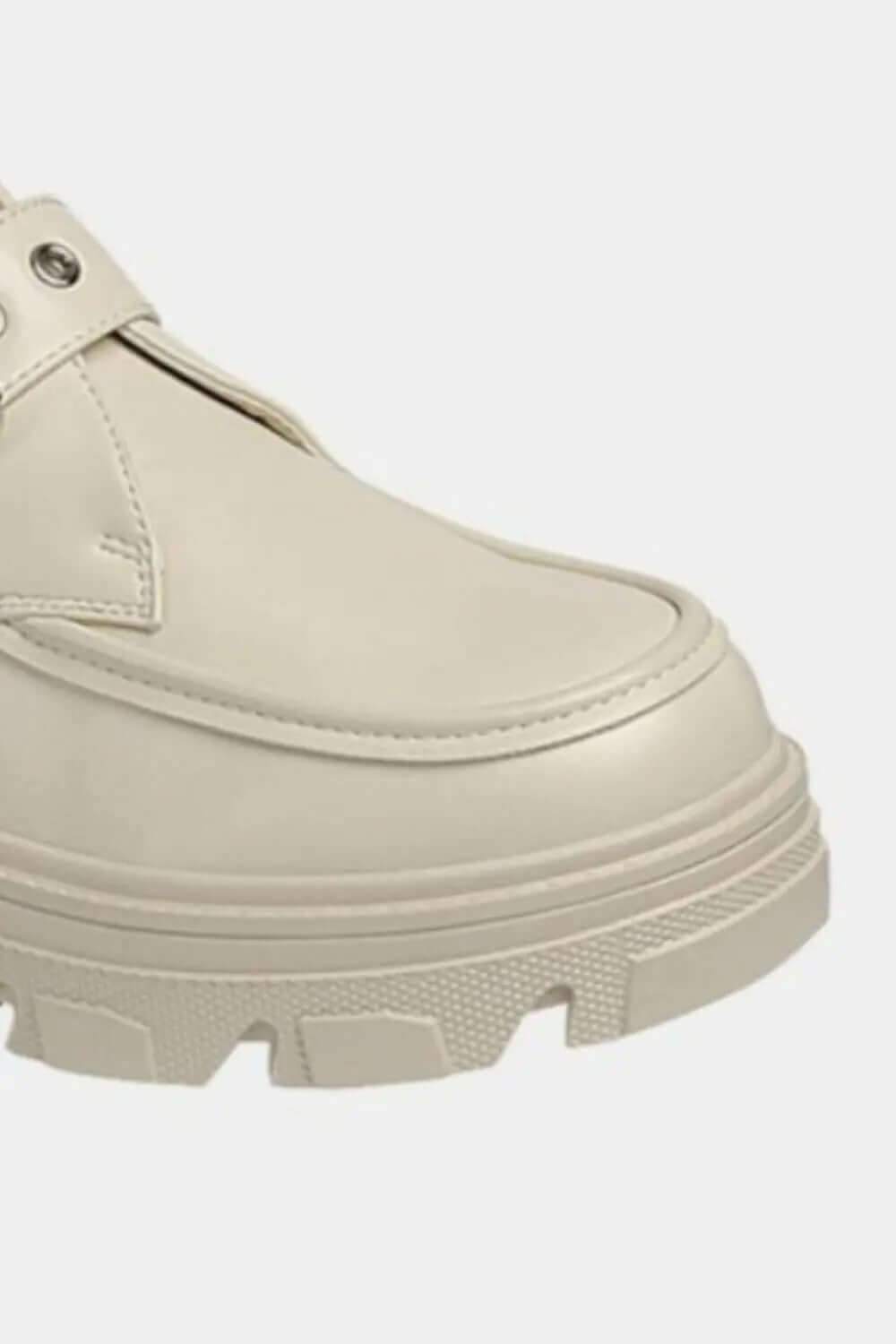 Forever Link Buckled Platform Lug Sole Loafers Trendsi