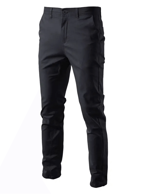 Men's casual all-match solid color casual pants kakaclo