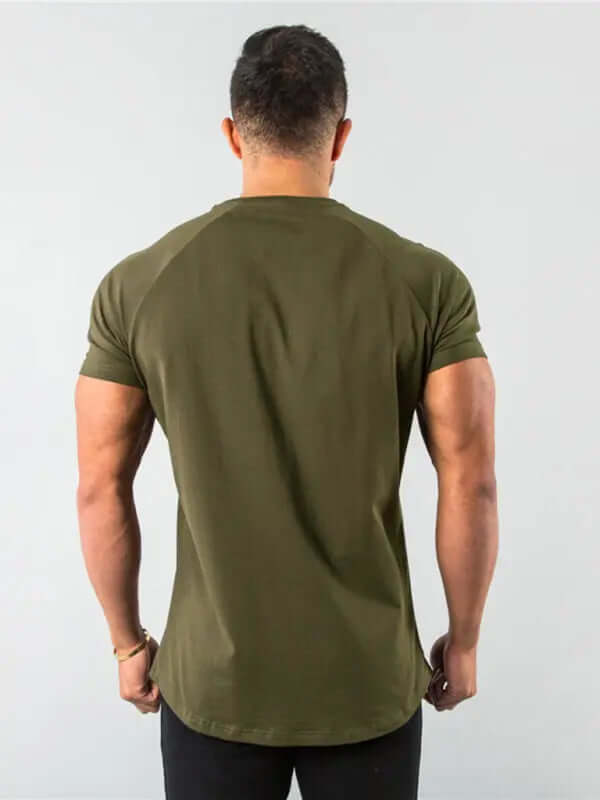Men's Fitness Short Sleeve T-Shirt kakaclo