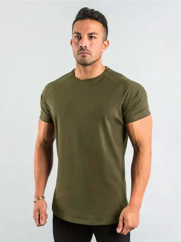 Men's Fitness Short Sleeve T-Shirt kakaclo