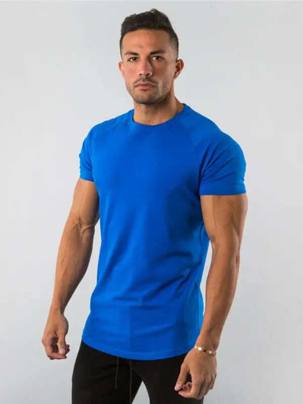 Men's Fitness Short Sleeve T-Shirt kakaclo