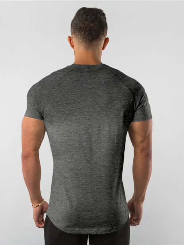 Men's Fitness Short Sleeve T-Shirt kakaclo