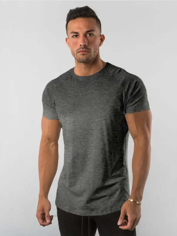 Men's Fitness Short Sleeve T-Shirt kakaclo
