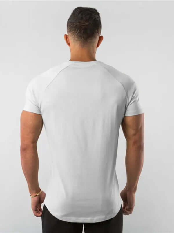 Men's Fitness Short Sleeve T-Shirt kakaclo