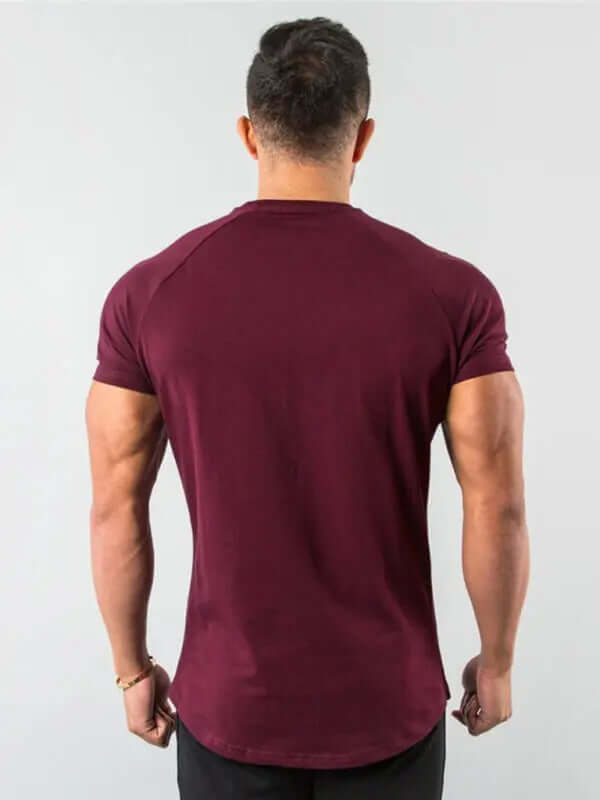 Men's Fitness Short Sleeve T-Shirt kakaclo