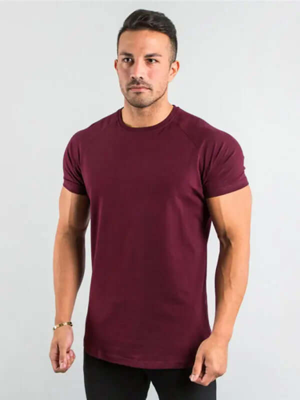 Men's Fitness Short Sleeve T-Shirt kakaclo