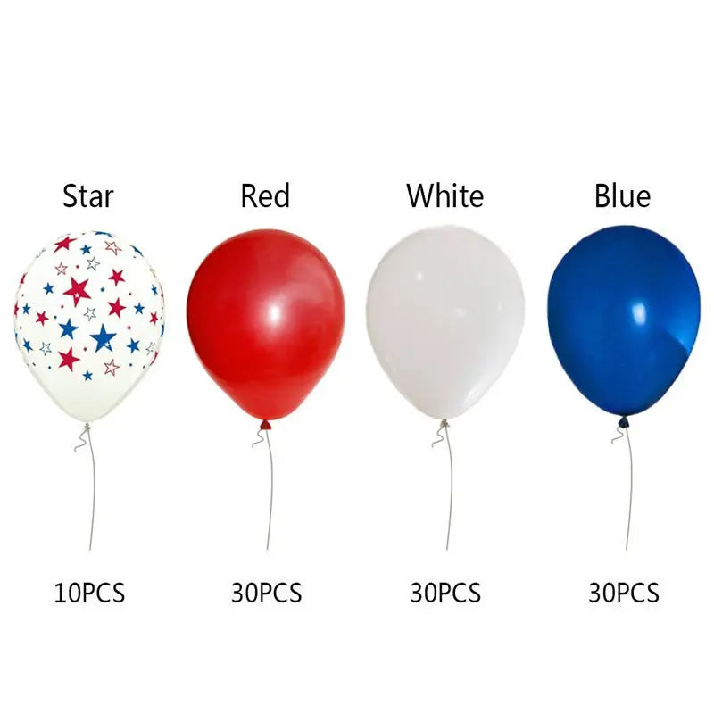 Five-Pointed Star Latex Balloon Set CJ Dropshipping