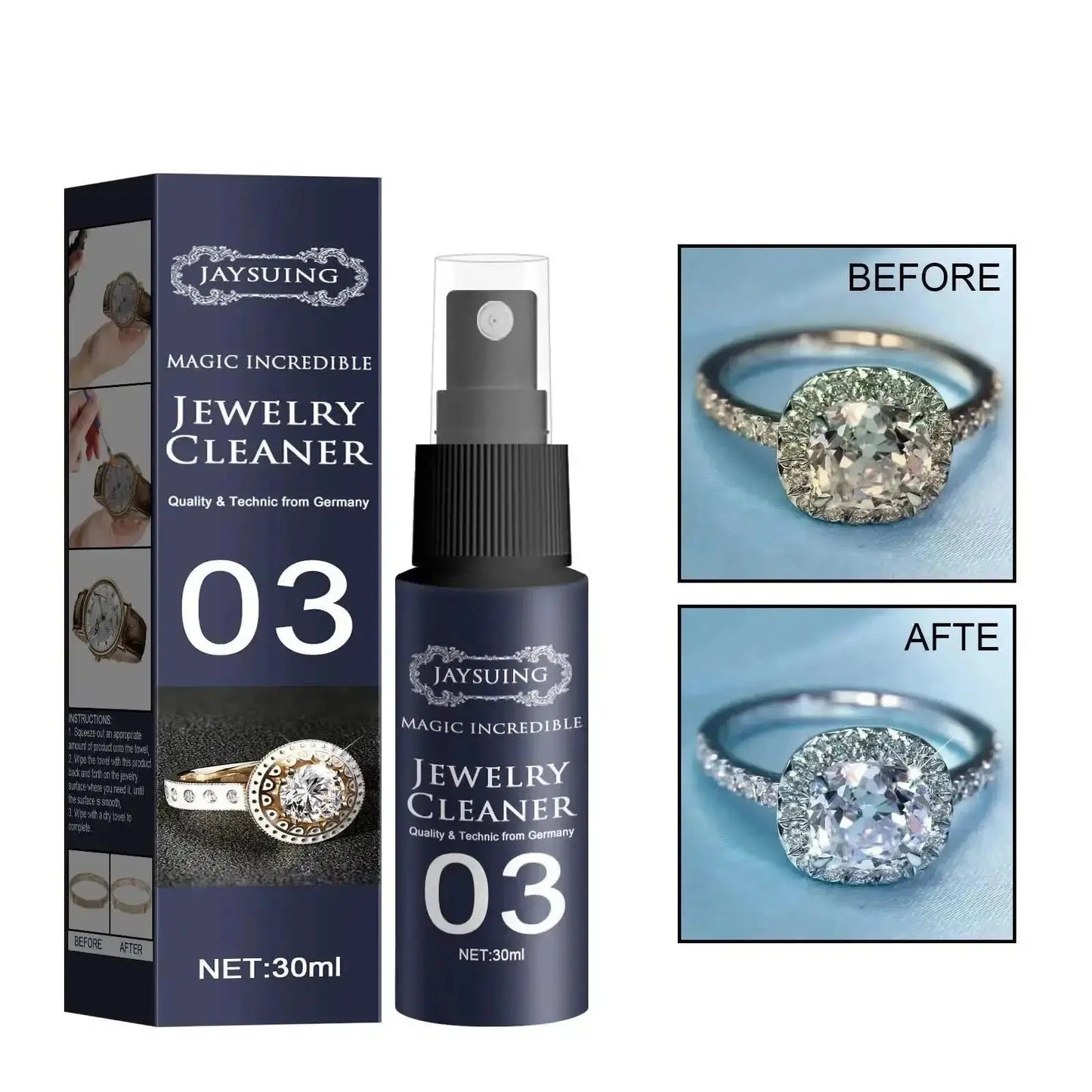 Diamond-Shine Jewelry Cleaner Spray Zendrop