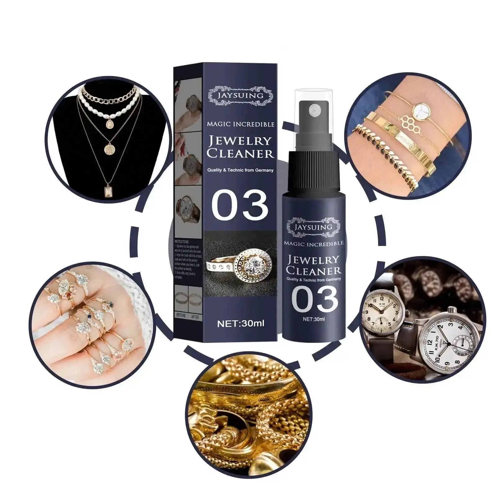 Diamond-Shine Jewelry Cleaner Spray Zendrop