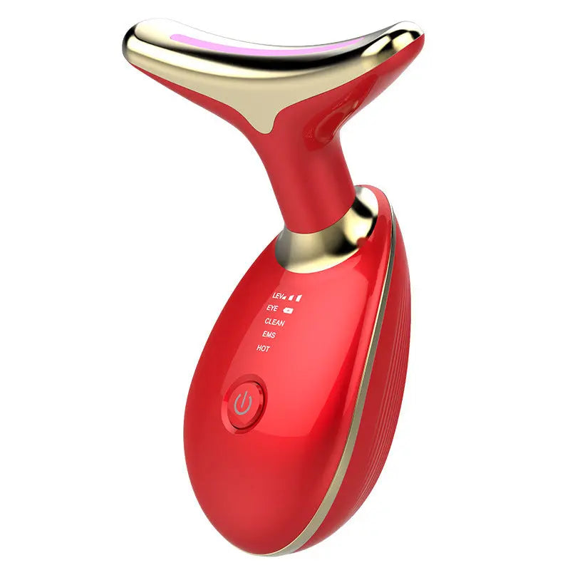 EMS Thermal Neck Lifting And Tighten Massager Electric Microcurrent Wrinkle Remover Trendsetter Express