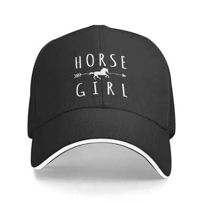 Horse Girl Riders Racer Cap Zendrop