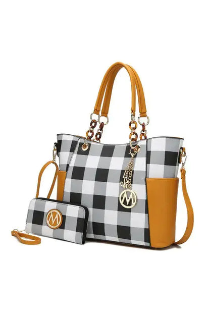 Checker Tote Bag Zendrop