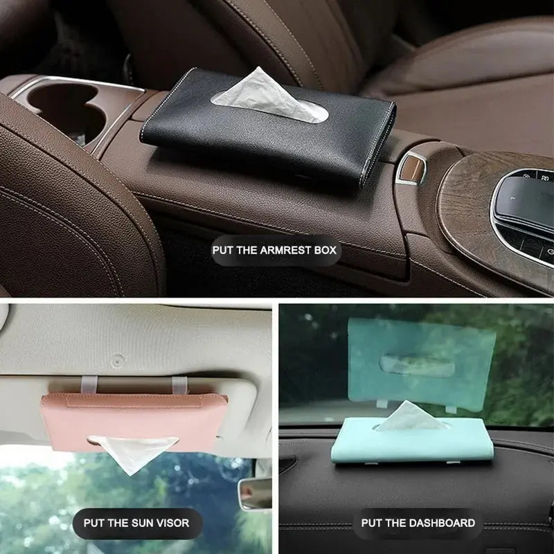 Car Sun Visor Tissue Box Holder: BMW Car Accessory Zendrop