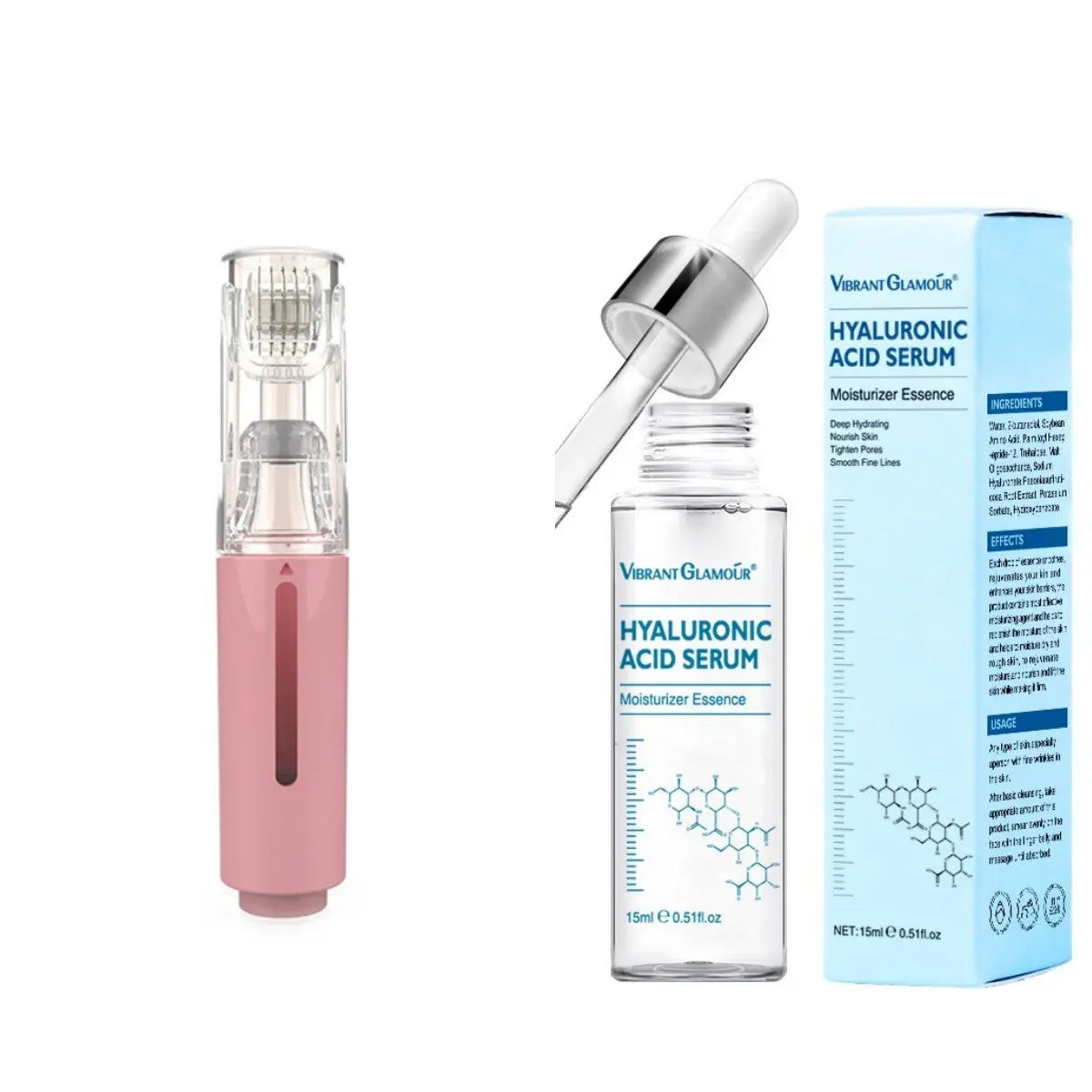 3 In 1 Lip Care Roller Needle & Serum Applicant CJ Dropshipping