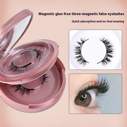 Magnetic Glue-free Three False Eyelashes Suit Collection CJ Dropshipping