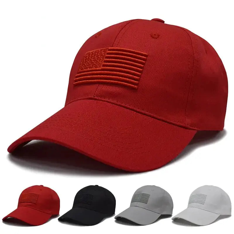 Tactical USA Flag Baseball Caps Zendrop