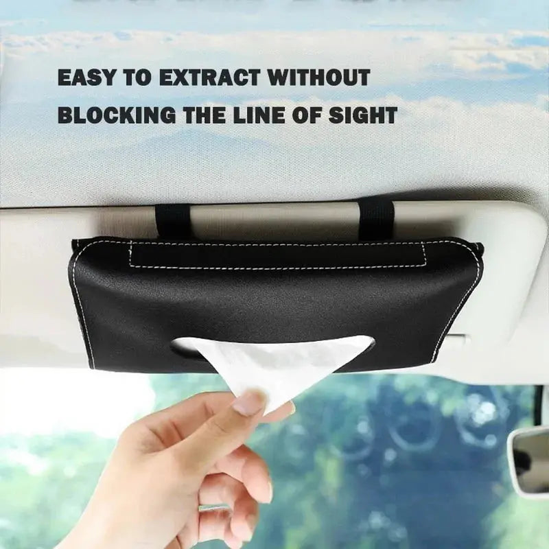 Car Sun Visor Tissue Box Holder: BMW Car Accessory Zendrop