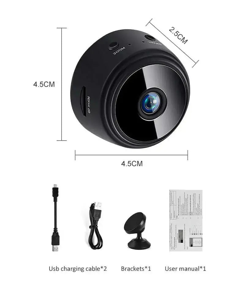 Mini Wireless Hidden Camera WiFi IP Home Security DVR Night Vision HD USB 1080P TrendSetter Express