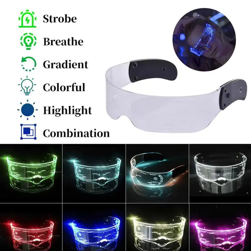 Neon Party LED Luminous Glasses Zendrop