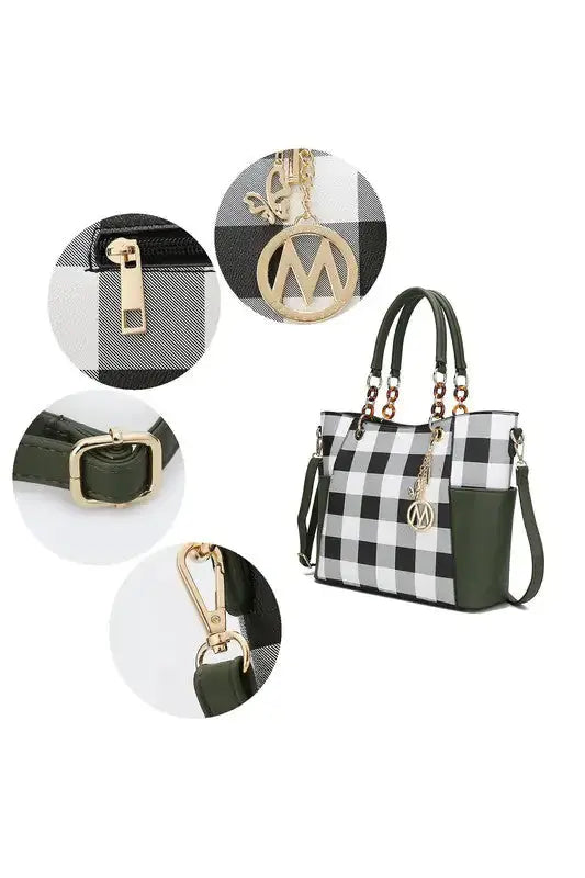 Checker Tote Bag Zendrop