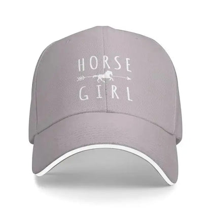 Horse Girl Riders Racer Cap Zendrop