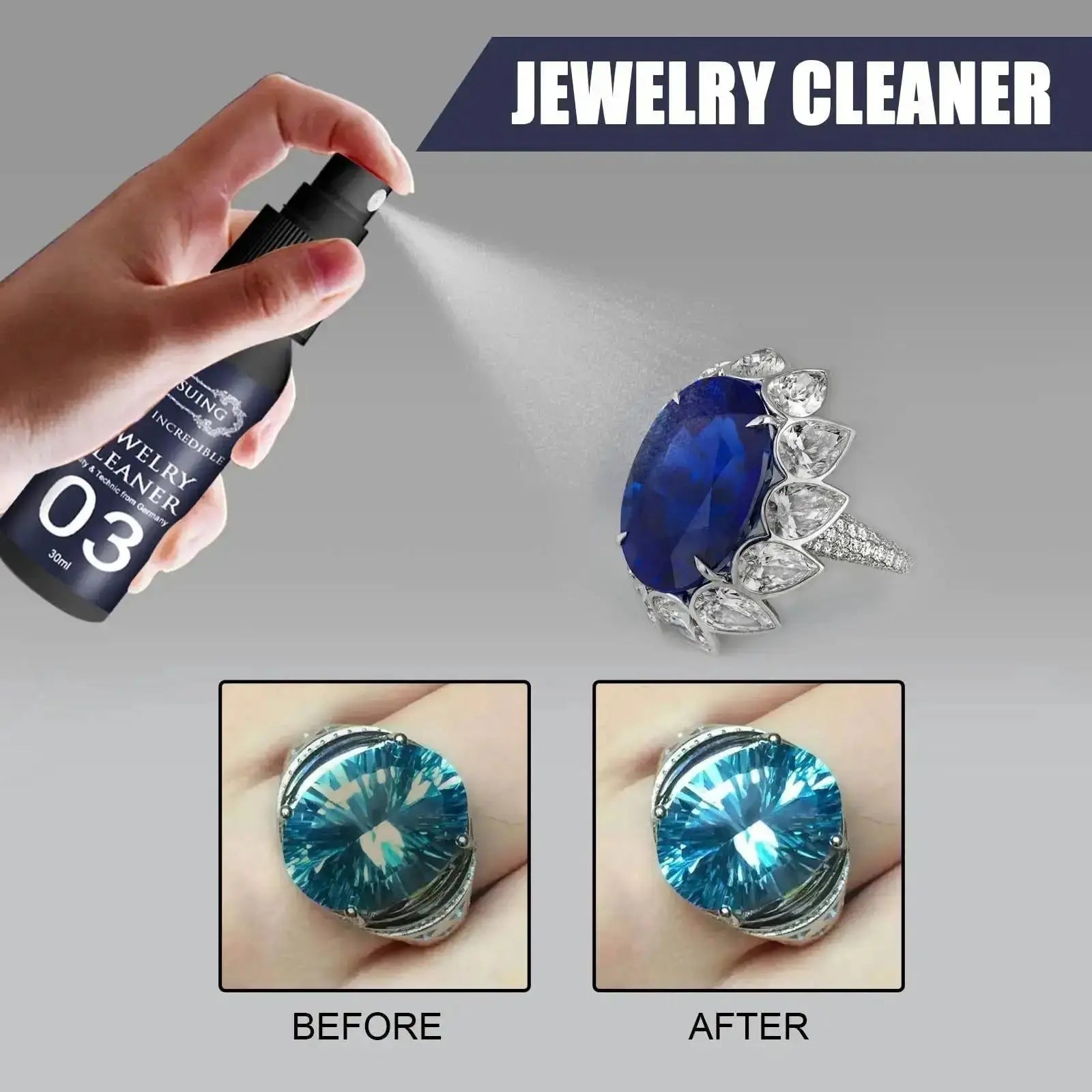 Diamond-Shine Jewelry Cleaner Spray Zendrop