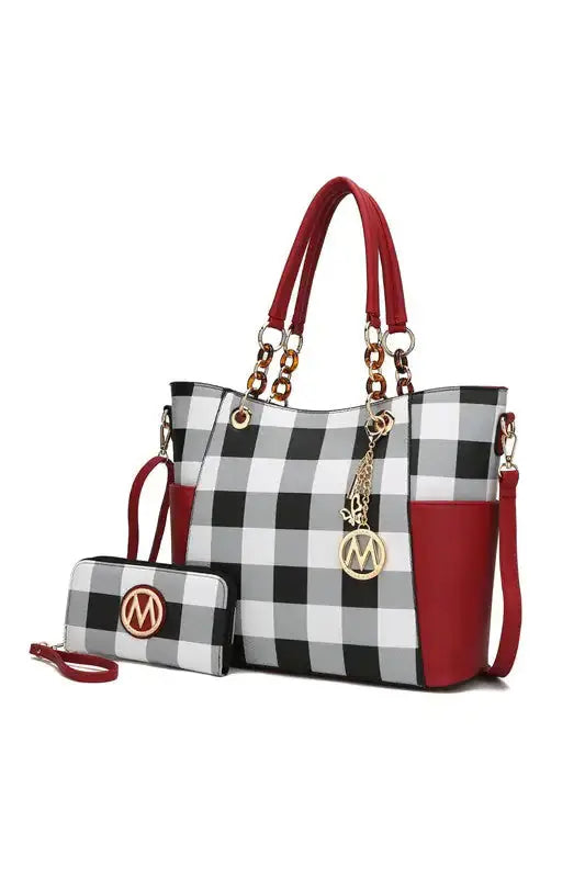 Checker Tote Bag Zendrop