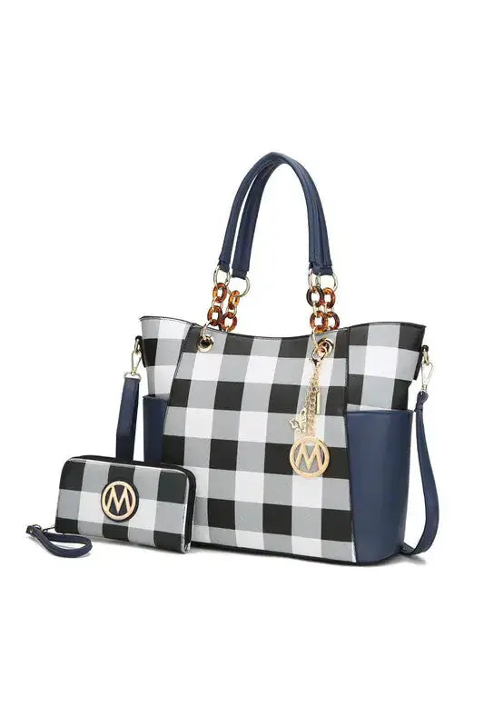 Checker Tote Bag Zendrop