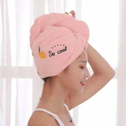 Microfiber Shower Cap Towel Zendrop