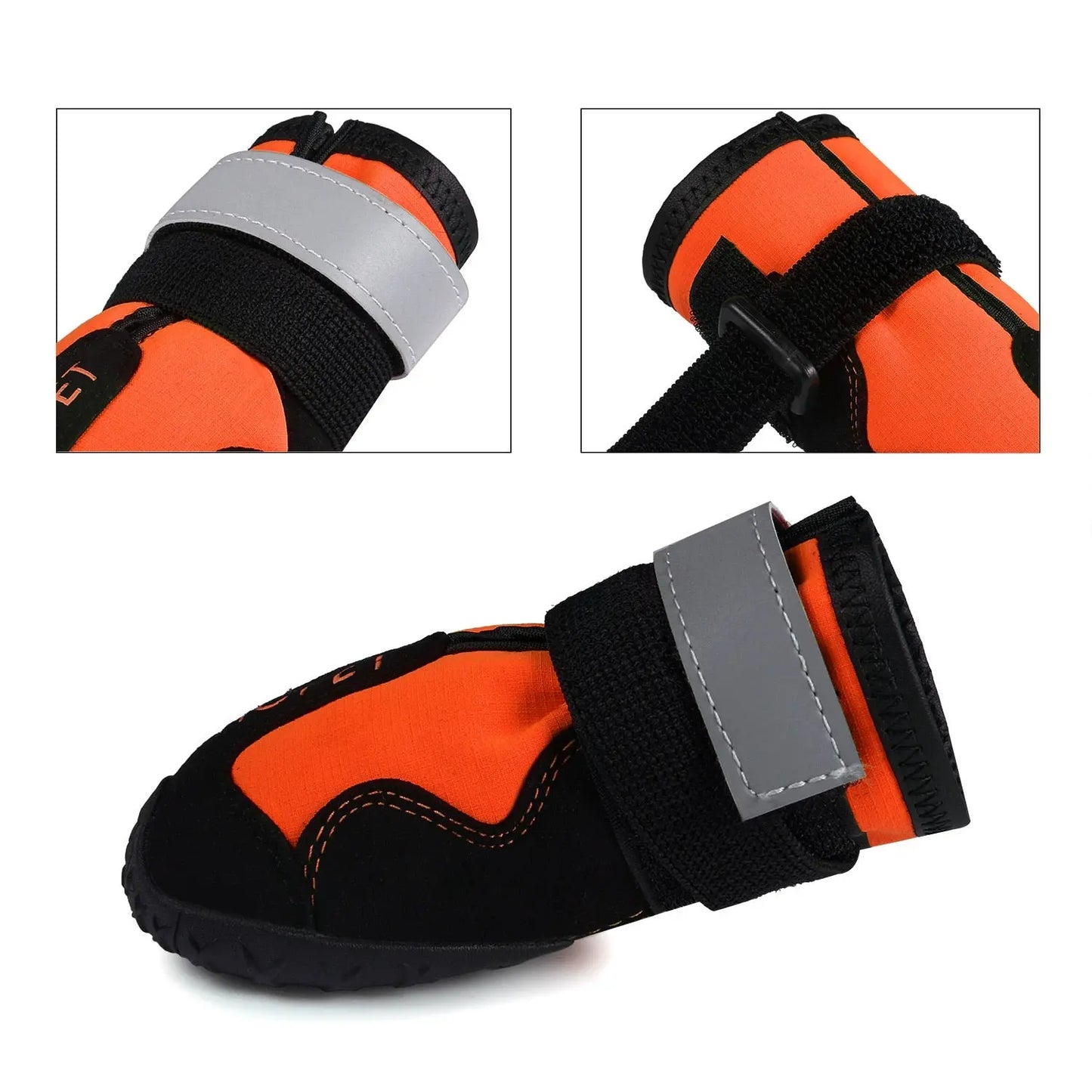 Waterproof Reflective Dog Boots Zendrop