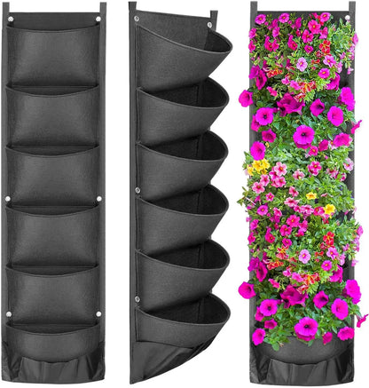 Vertical Hanging Garden Flower Pots Zendrop