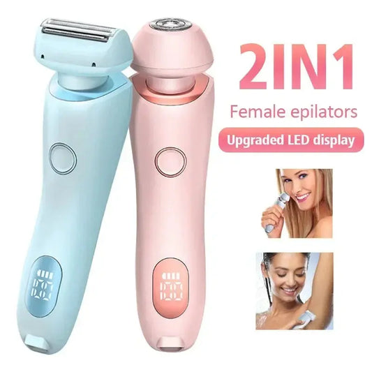 2 In 1 Hair Removal Epilator USB Rechargeable Trimmer CJ Dropshipping