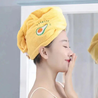 Microfiber Shower Cap Towel Zendrop