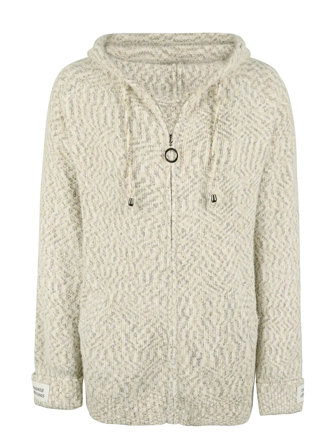 Zip-Up Hooded Sweater Trendsi