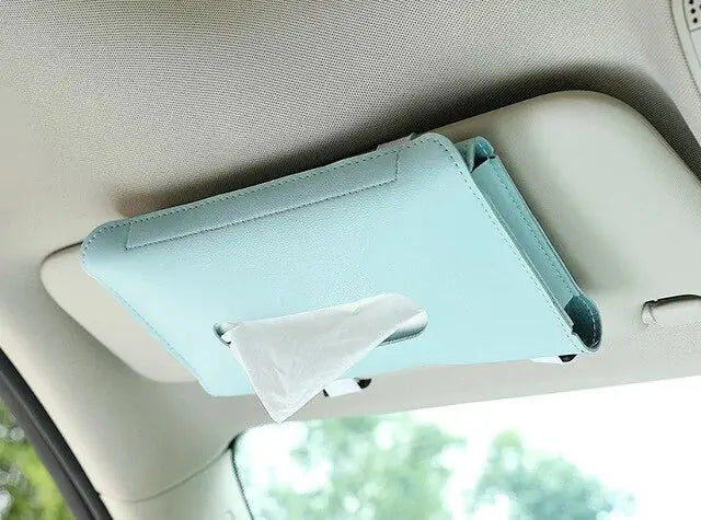 Car Sun Visor Tissue Box Holder: BMW Car Accessory Zendrop