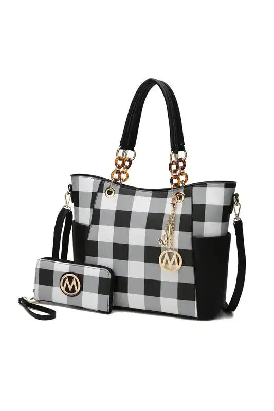 Checker Tote Bag Zendrop