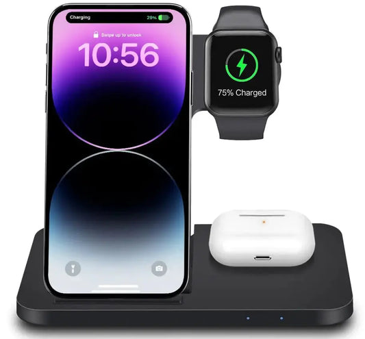 3in1 Wireless Fast Charger Dock Station Zendrop