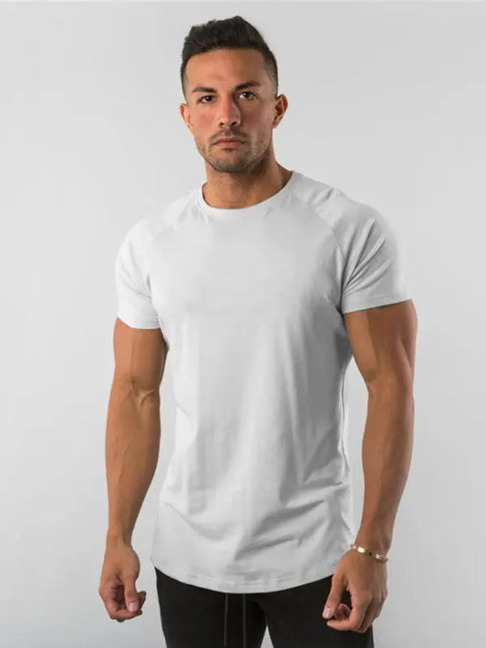 Men's Fitness Short Sleeve T-Shirt kakaclo