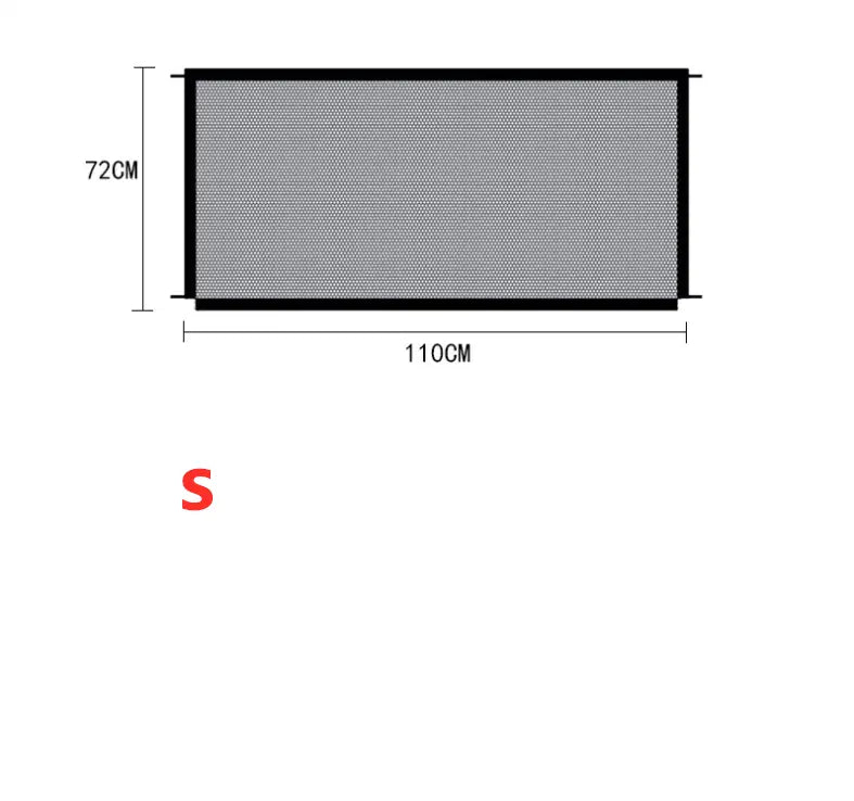 Black Foldable Protection Pet Safety Gate Zendrop