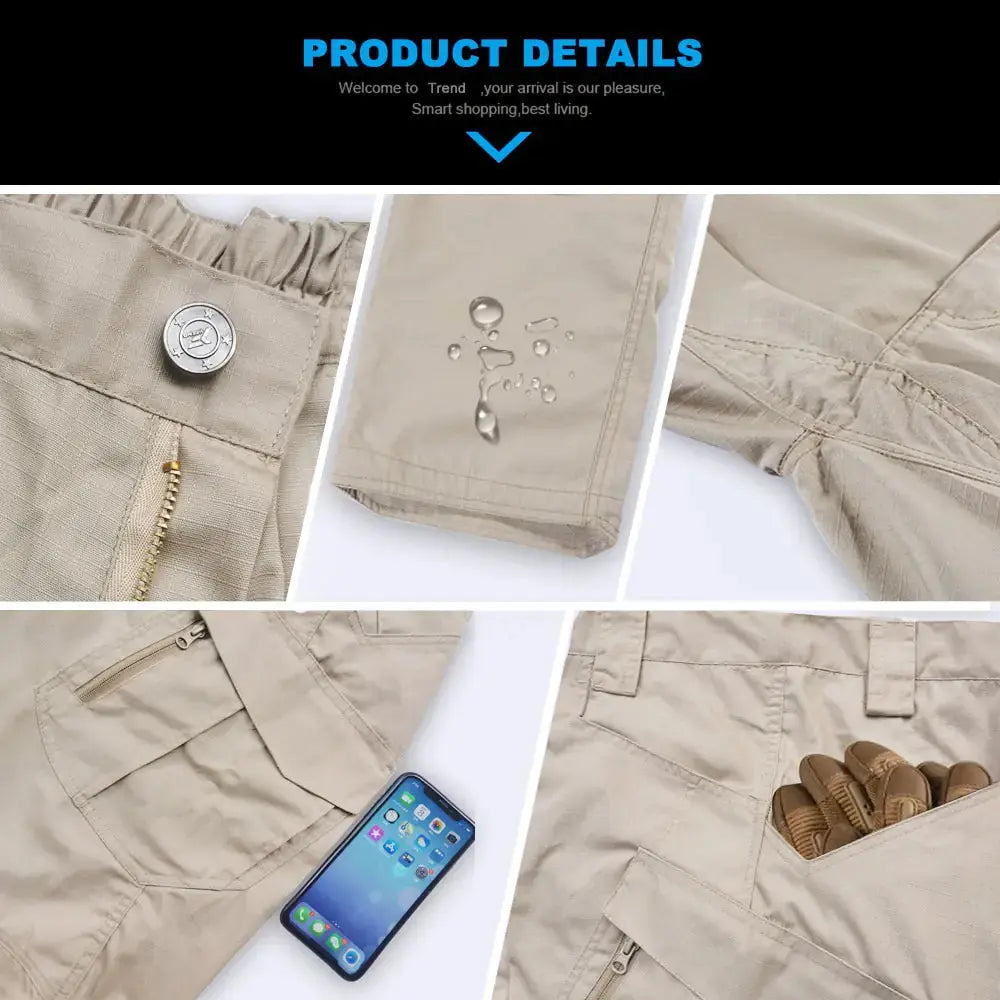 Waterproof Tactical Cargo Pants Zendrop