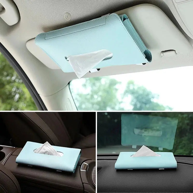 Car Sun Visor Tissue Box Holder: BMW Car Accessory Zendrop