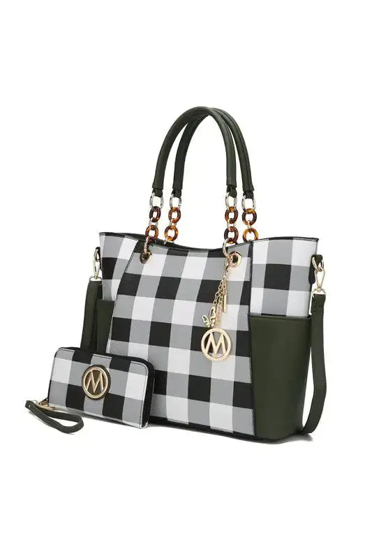 Checker Tote Bag Zendrop