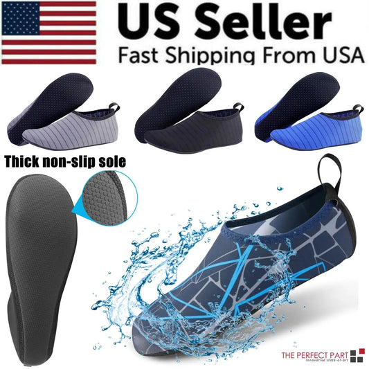 Water Shoes Men Women Skin Socks Aqua Surf Beach Yoga Swim Barefoot Quick-Dry Trendsetter Express