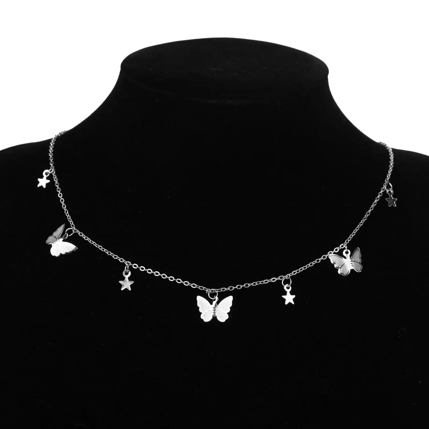 Gold Chain Butterfly Pendant Choker Necklace: Bohemian Beach Jewelry Zendrop