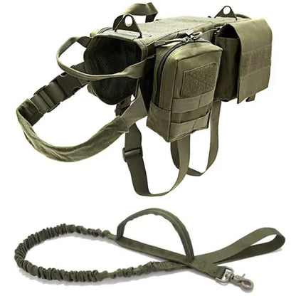 Tactical Military Dog Harness Zendrop