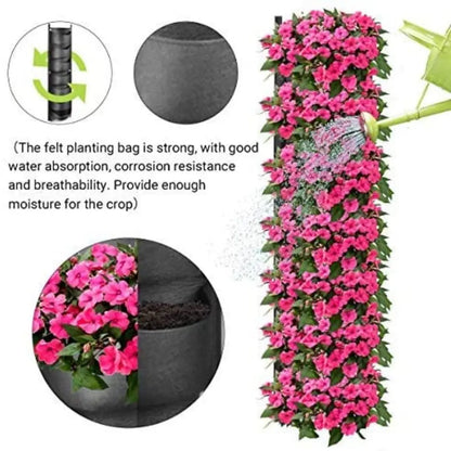 Vertical Hanging Garden Flower Pots Zendrop