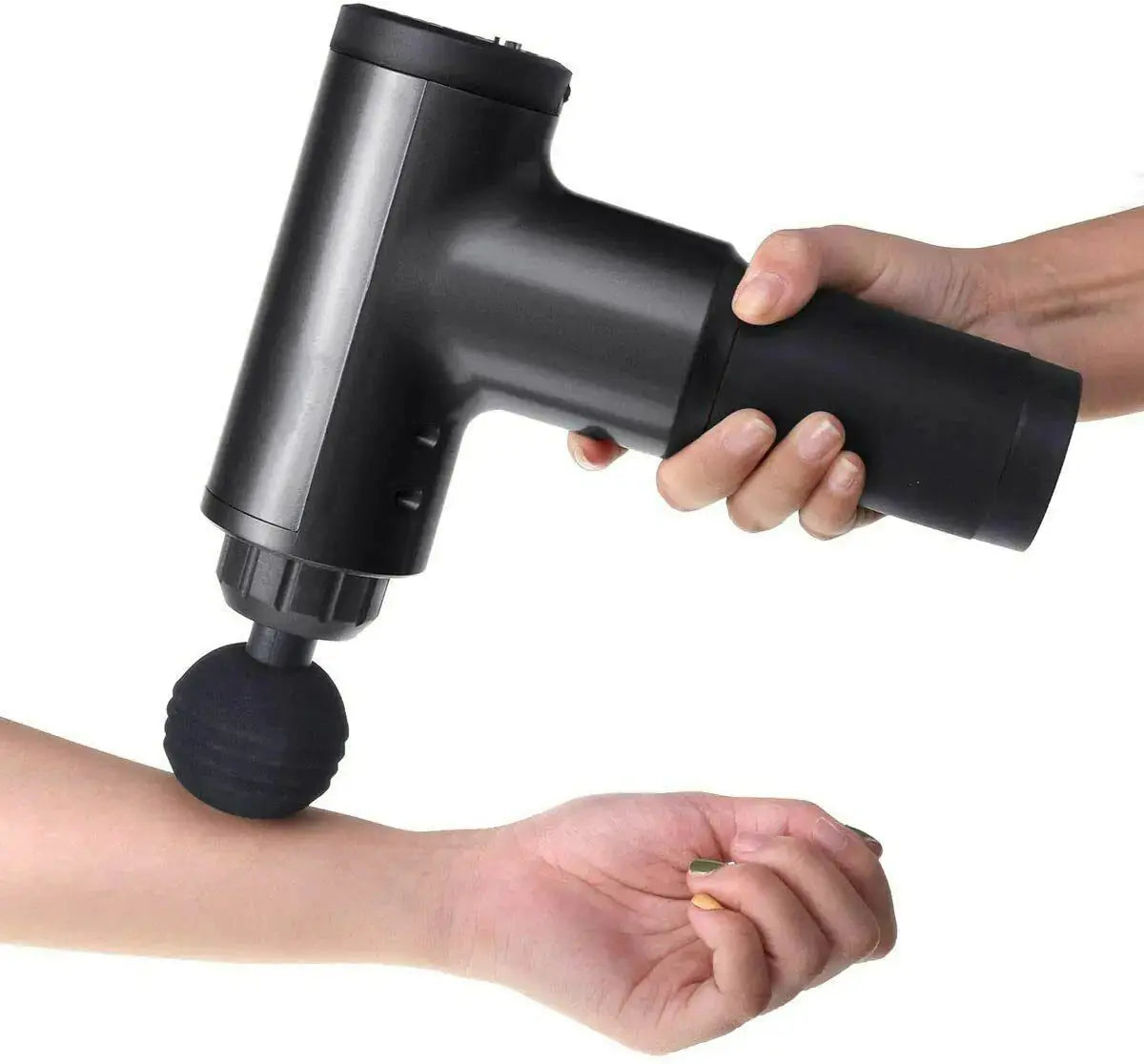 Massage Gun Percussion Massager Deep Tissue Muscle Vibrating Relaxing + 4 Heads Zendrop