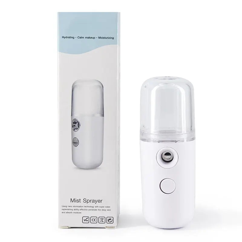 Nano Mist Facial Sprayer Beauty Instrument USB Face Steamer Moisturizing Beauty Zendrop