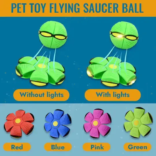 Pet Flying Saucer Ball Toy Zendrop